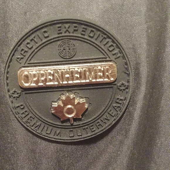 NWT MENS Medium sized  Dark Green Oppenheimer winter parka. - Picture 2 of 6